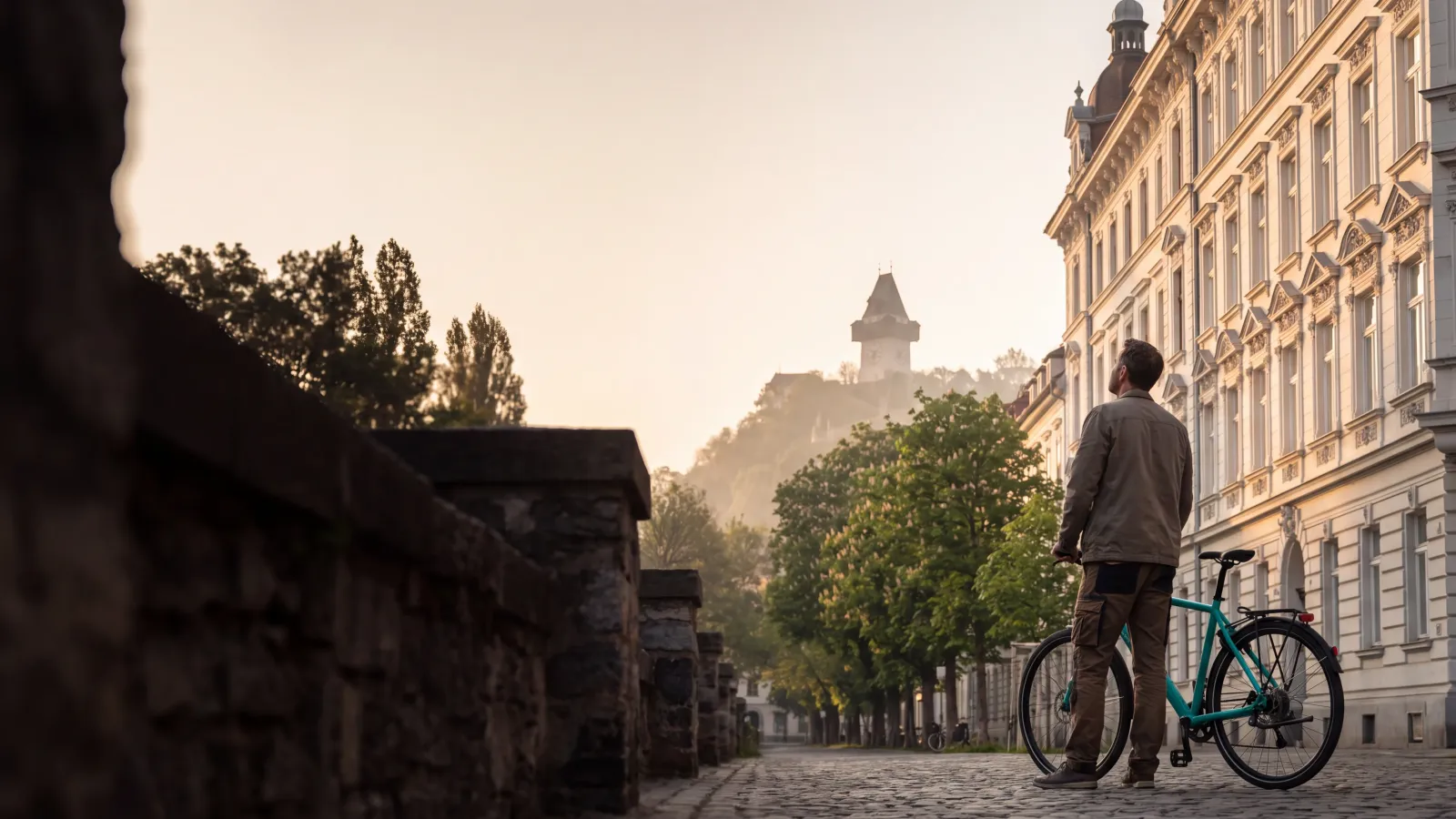 KI-generiertes Bild: Sicherer Cloud-Speicher für Immobilien & Hausverwaltungen — Datenstandort Österreich, für DSGVO-konforme Verarbeitung konzipiert