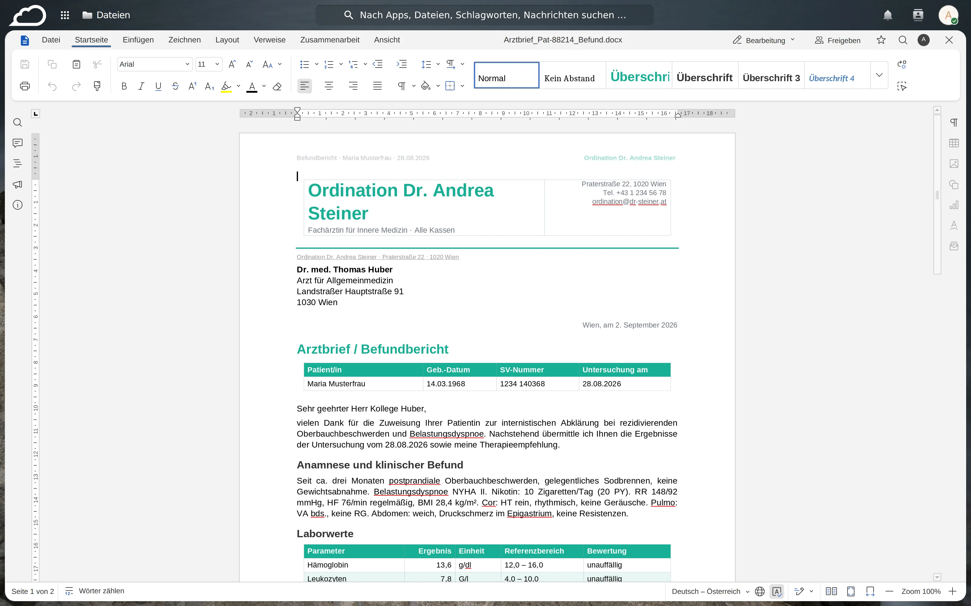 EuroOffice für Ärzte & Gesundheitseinrichtungen