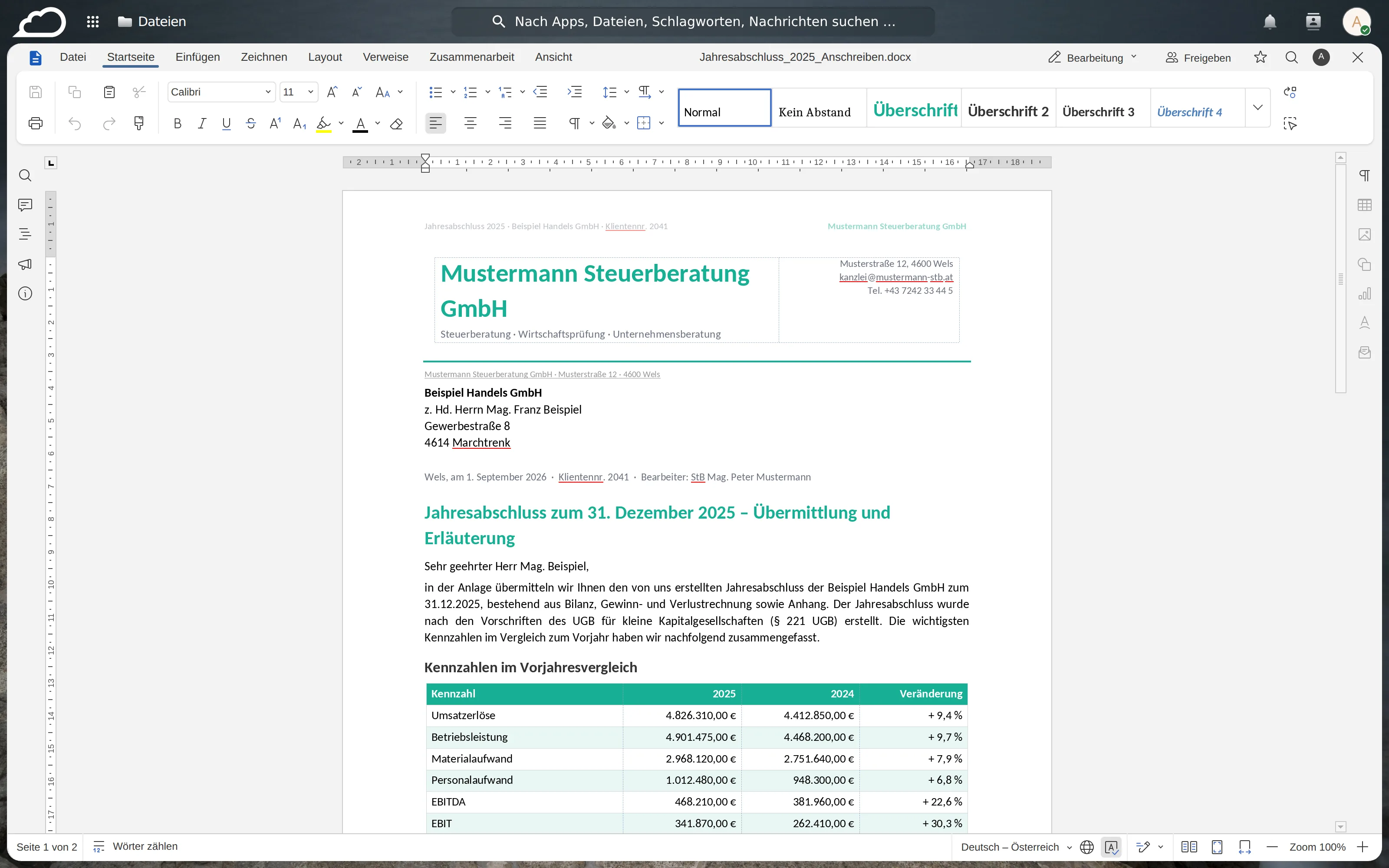 EuroOffice für Steuerberater & Wirtschaftsprüfer